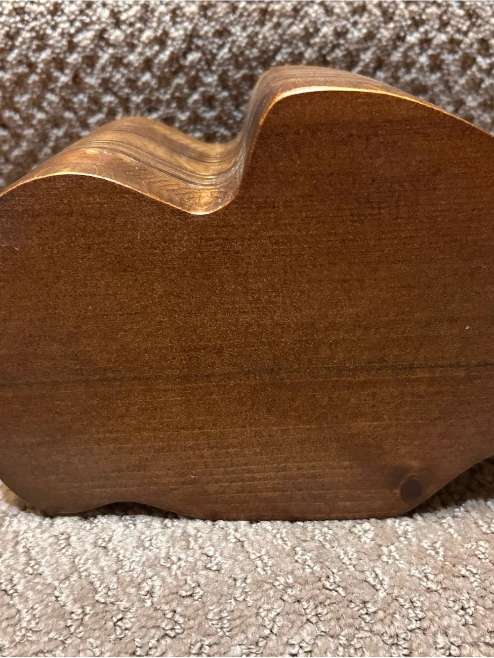 VTG  Bandsaw trinket Jewelry folk Art Box Velvet Lined Drawers Sculptural Twig
